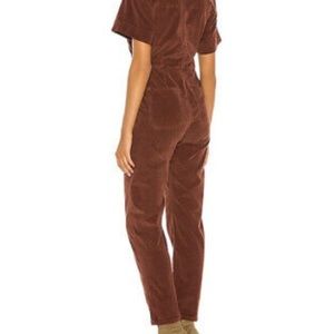 Free people Marci cord button down. A really comfy corduroy jumpsuit